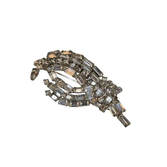 Vintage Rhinestone Kramer New York Brooch (A7888) - Picture 1 of 7